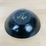 Vintage blue ceramic cup