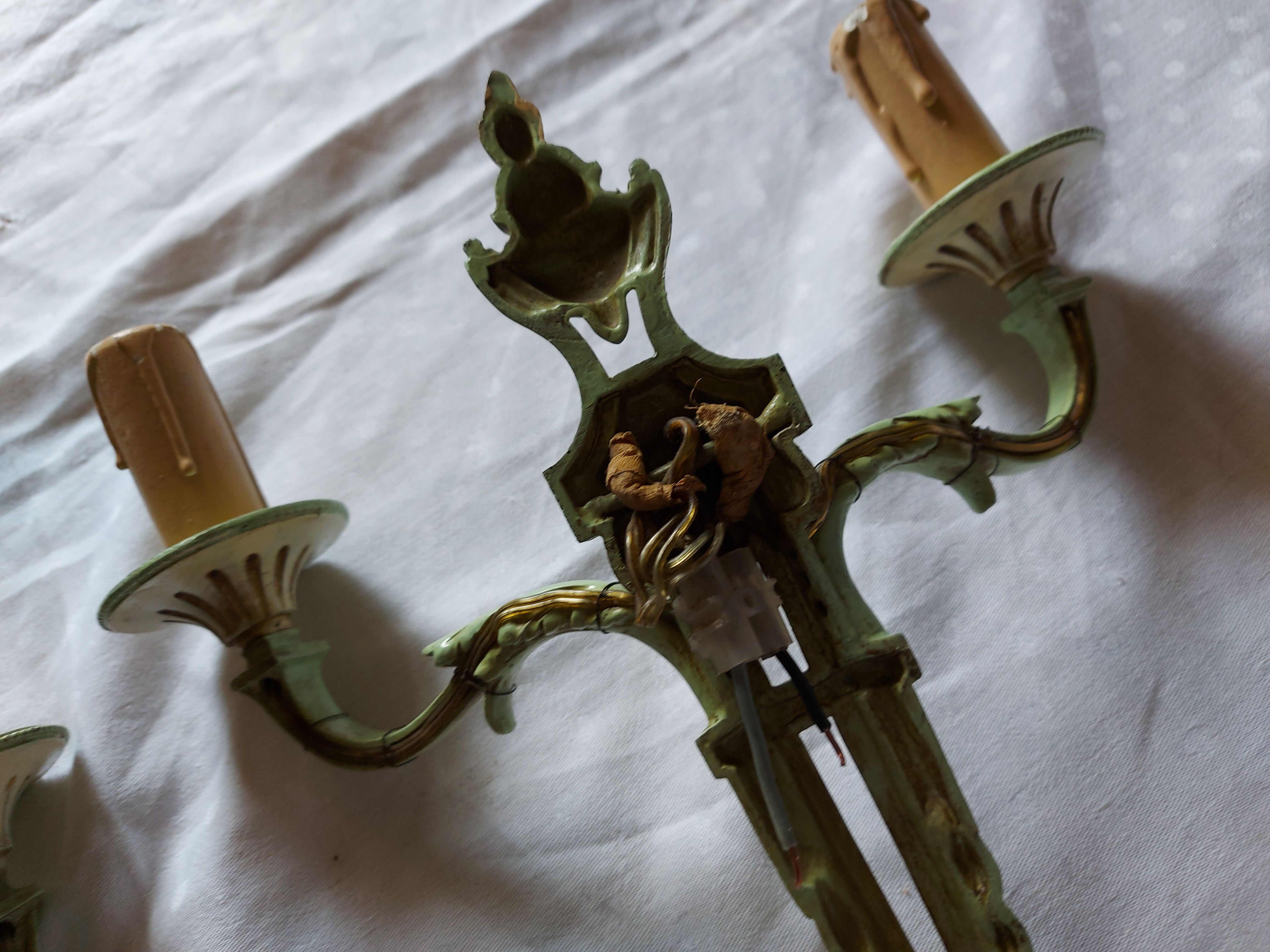 Paire d'appliques style Louis XVI