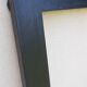 Black carved old frame