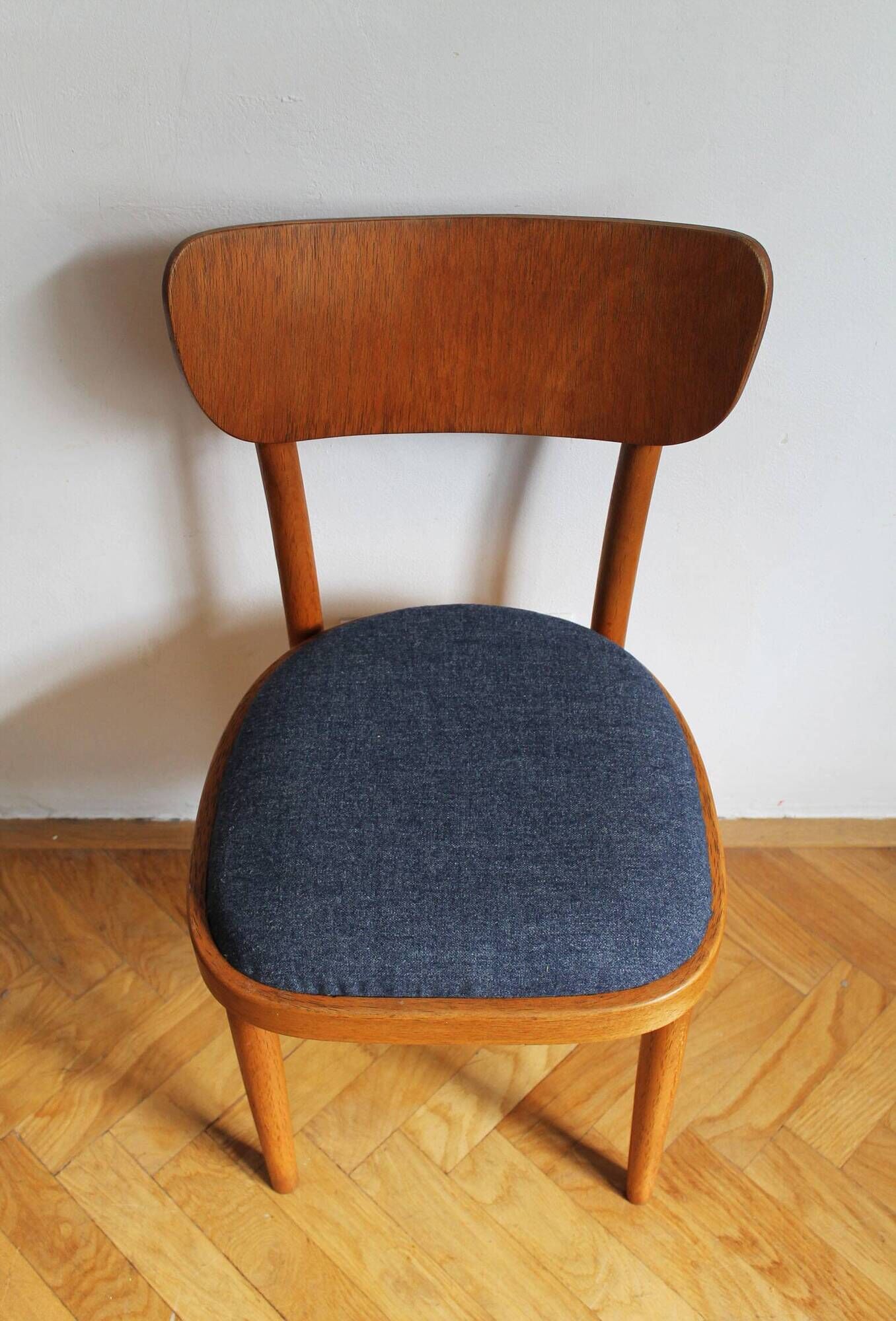 Czechoslovak chair in beech by UP Rousínov, 1960s