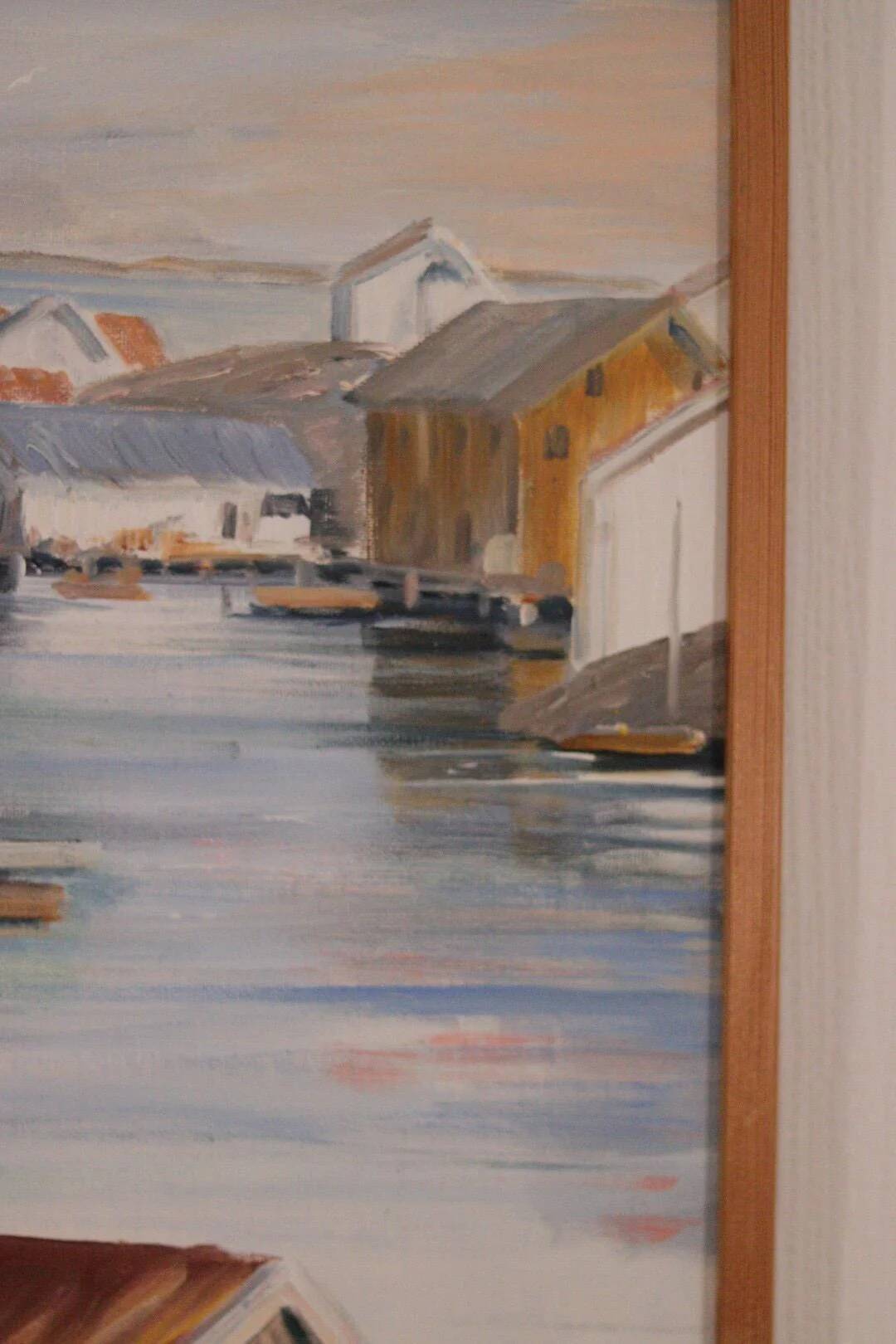 « Vue du port » par Rita Hansen