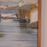 « Vue du port » par Rita Hansen