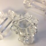 6 doors vintage glass knives