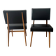 Paire de chauffeuse midcentury