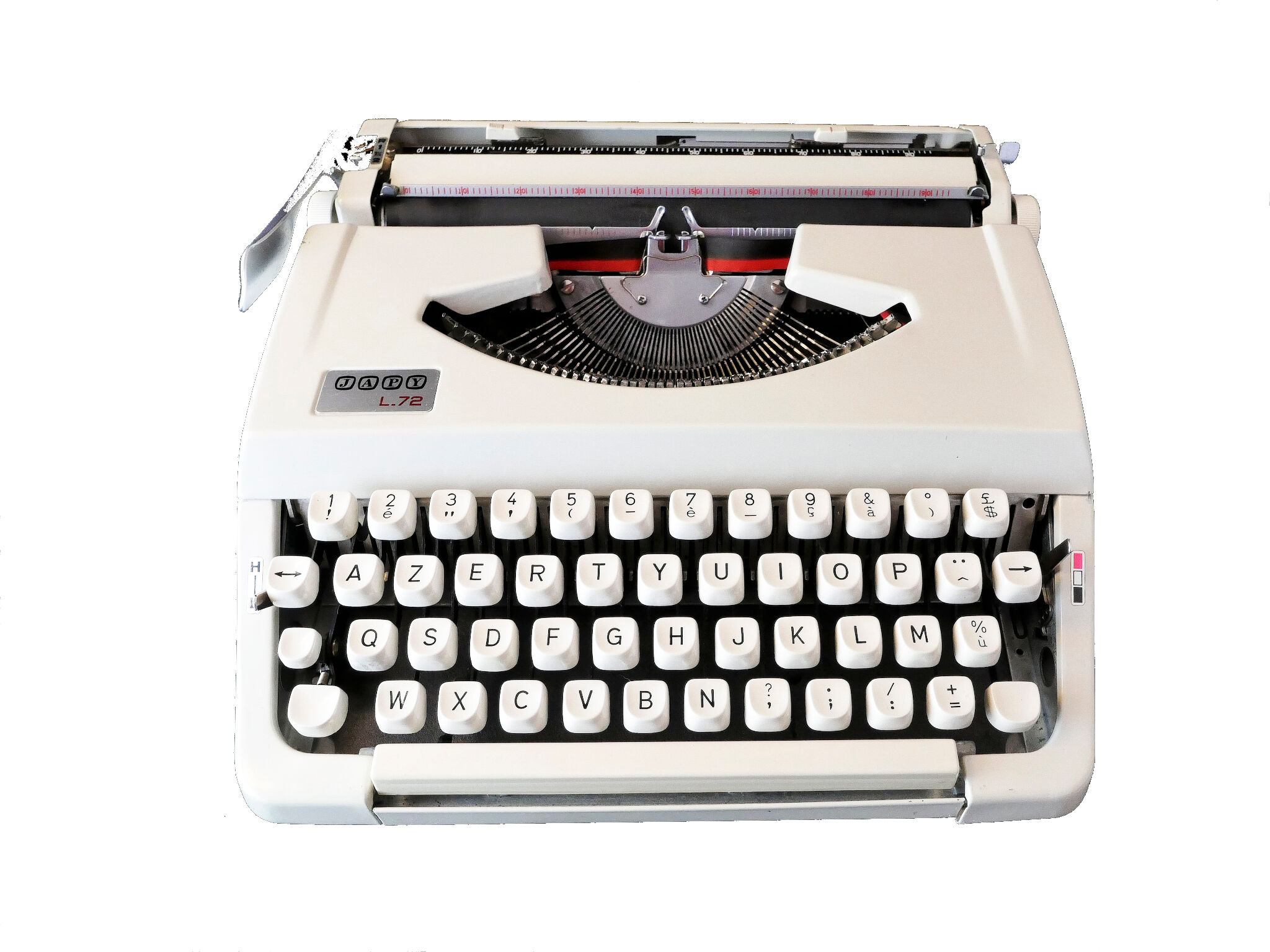 Japy L72 cream typewriter