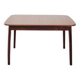 Vintage fold-out dining table with round corners