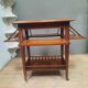 Four-tier folding tea table