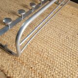 Porte-manteaux en aluminium  ( 6 patères) vintage