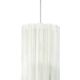 Cylindrical suspension with crystal glass by Doria, Germany, 1960s
