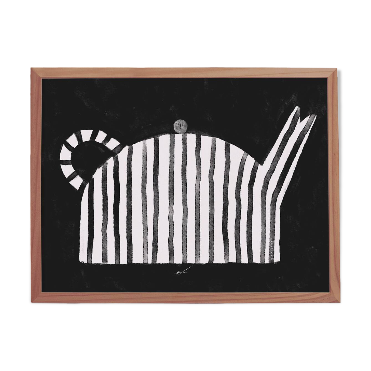 The teapot - Wall poster 70x50cm