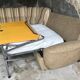 Corner sofa convertible in antique wool brand GMC seats - design 1970