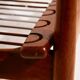 Fauteuil en teck restauré par Arne Vodder pour Glostrup Møbelfabrik