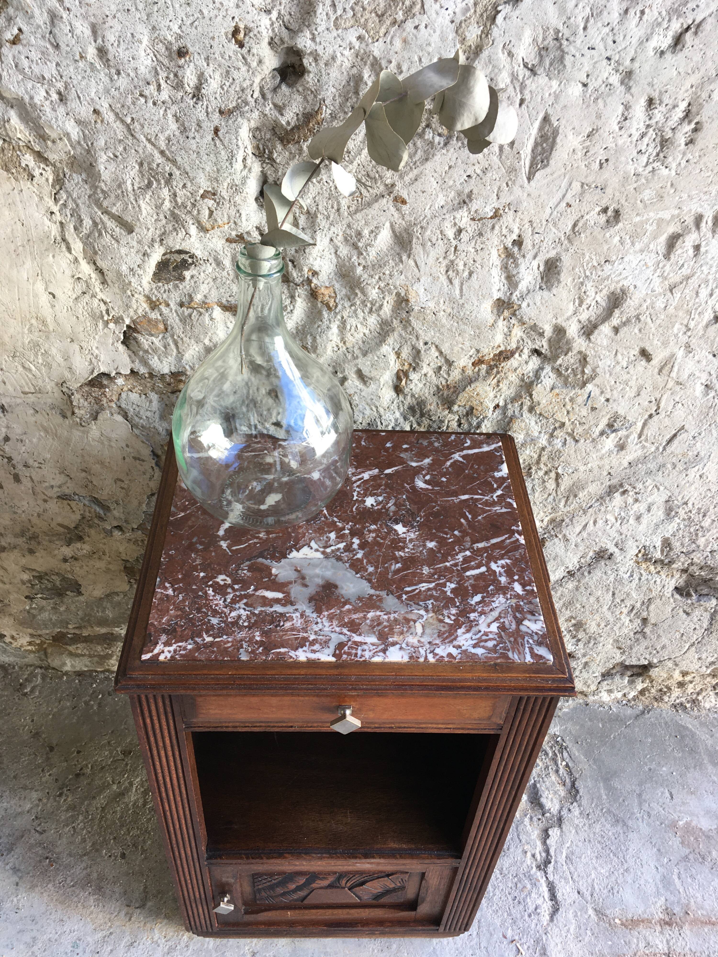 Art Deco bedside table