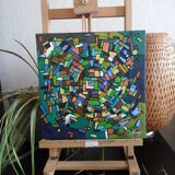 Abstract composition "territories"
