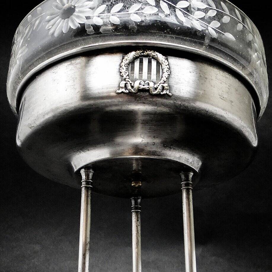 20th century column platter from Argentor, Austro-Hungary