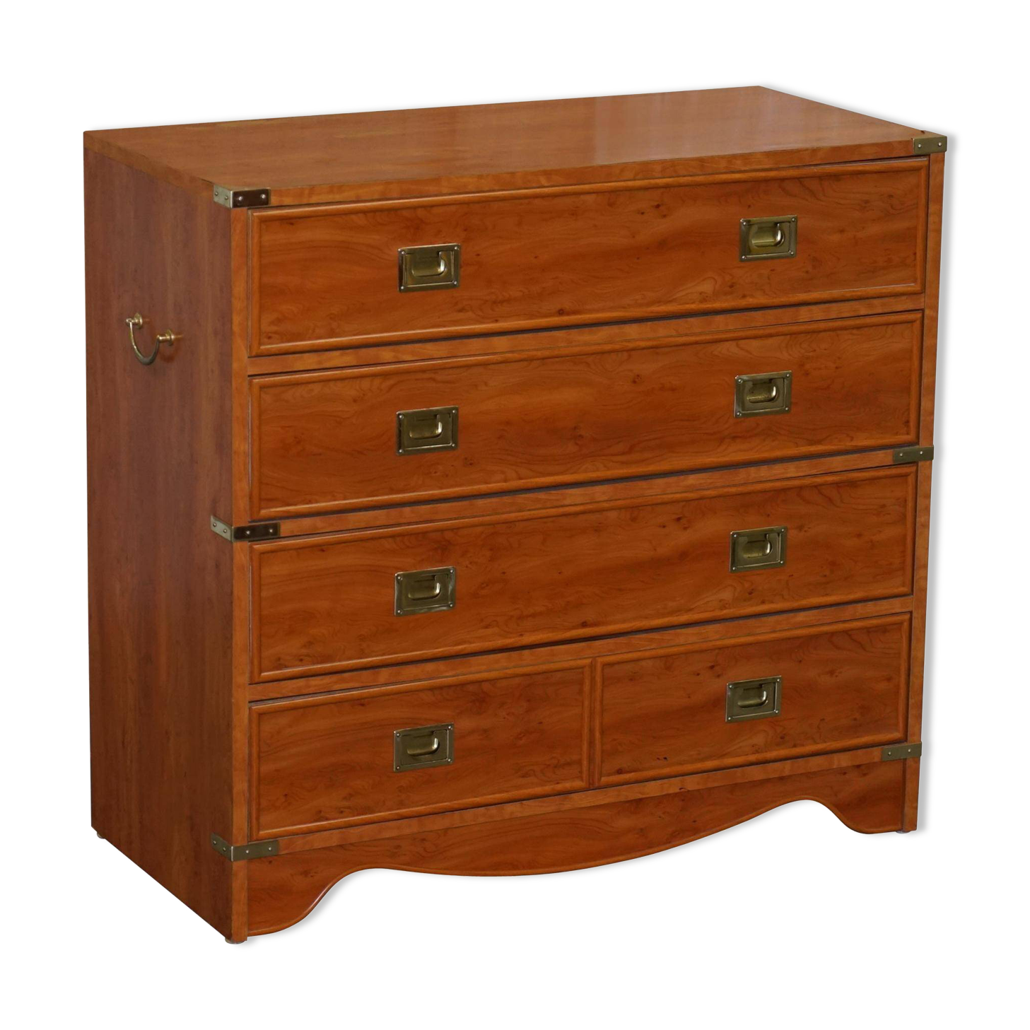 Commode vintage Meubles Gautier style campagne militaire