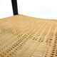 Scandinavian wooden and rope chairs