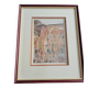 Frame with watercolour