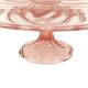 Pink Art Deco Cake Plate Pastry Dish Val Saint Lambert 34cm