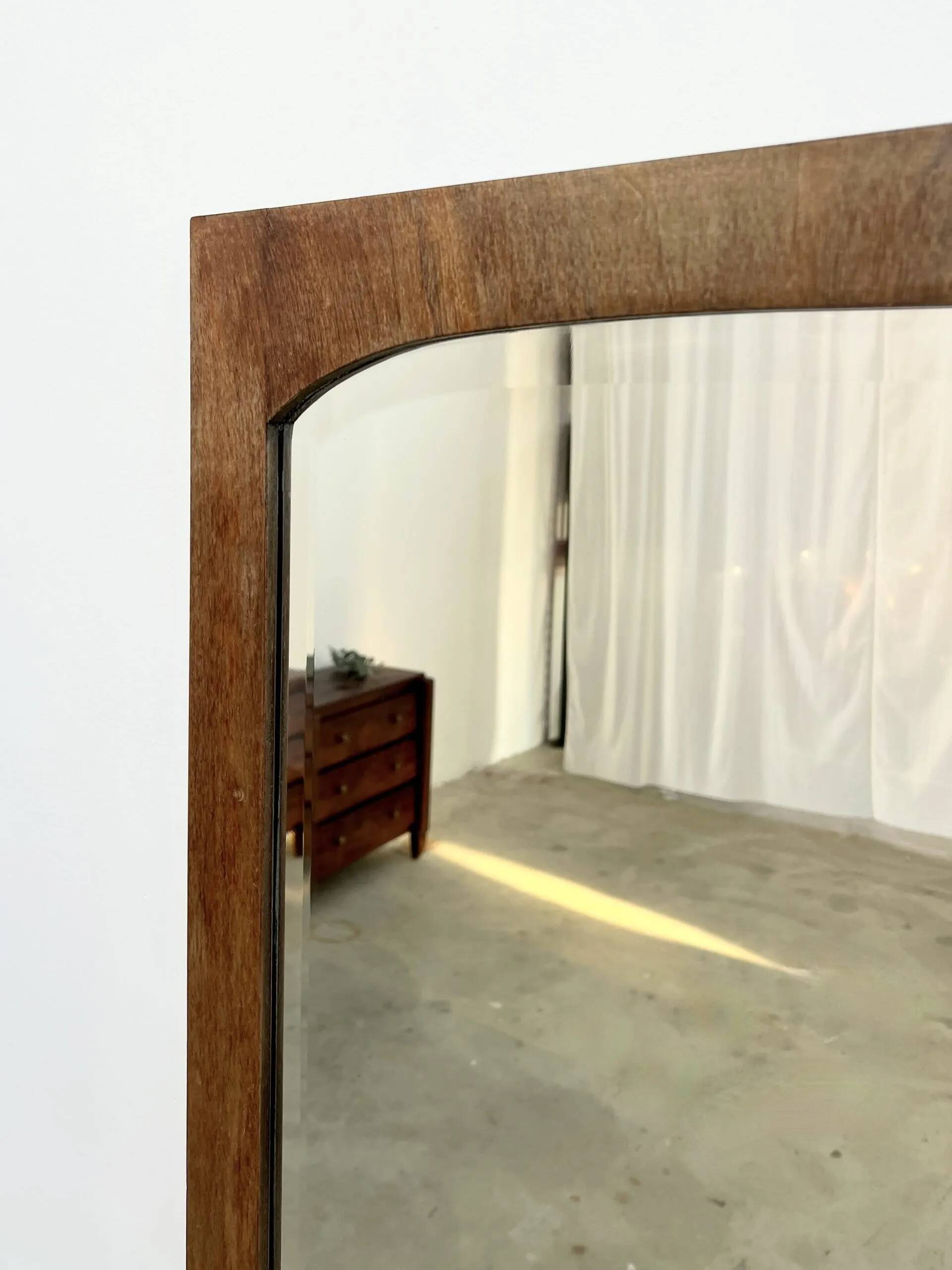 Antique mirror for wardrobe door
