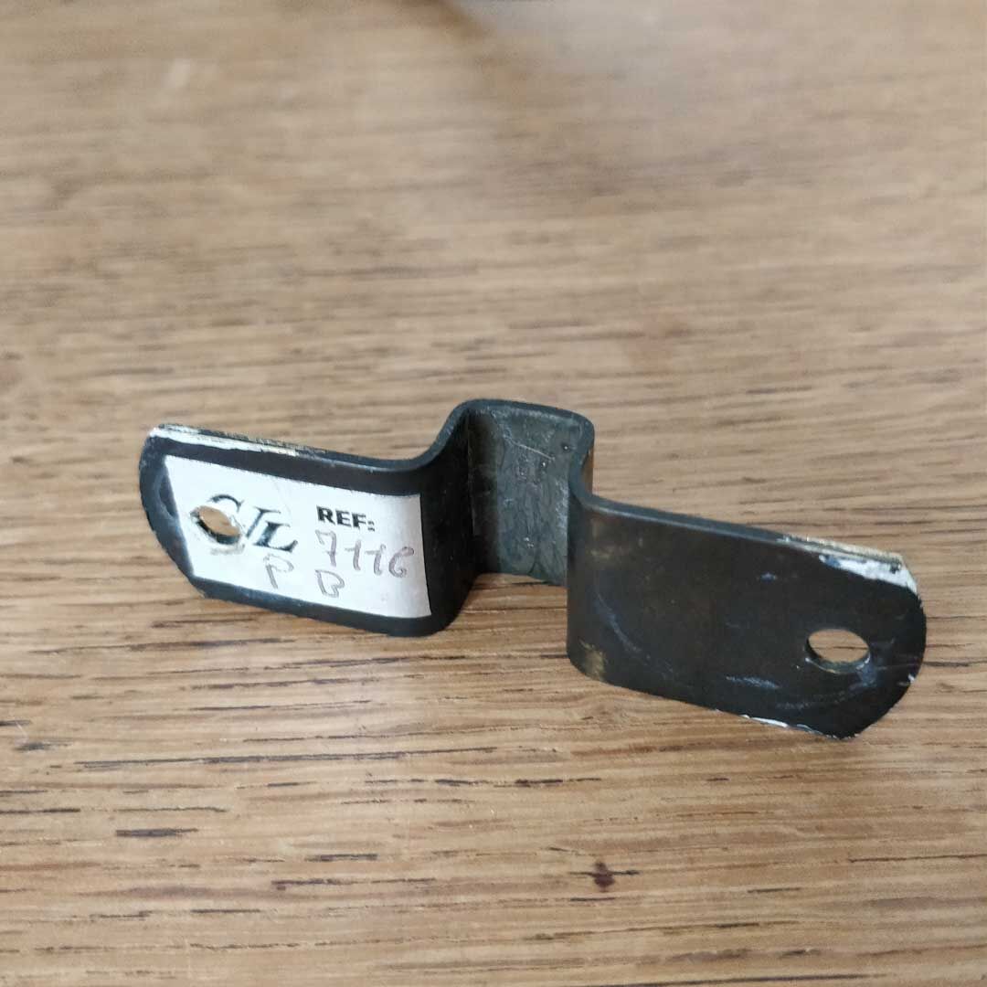 Old brass painting sconce, CVL