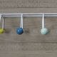 Modern Sputnik Wall Coat/Hat Rack – Space Age Colorful Wall Hanger 5540
