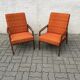 Pair vintage interier praha armchair jiri jiroutek vintage 60s midcentury czechoslovakia