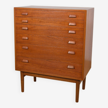 Commode danoise en teck du milieu du siècle, années 1960