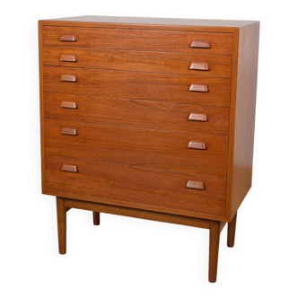 Commode danoise en teck du milieu du siècle, années 1960