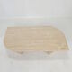 Italian Travertine Coffee Table, 1980's