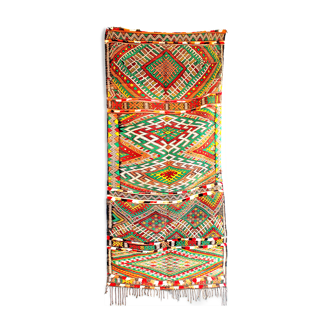 Taznakth vintage tapis marocain 100 x 220 cm