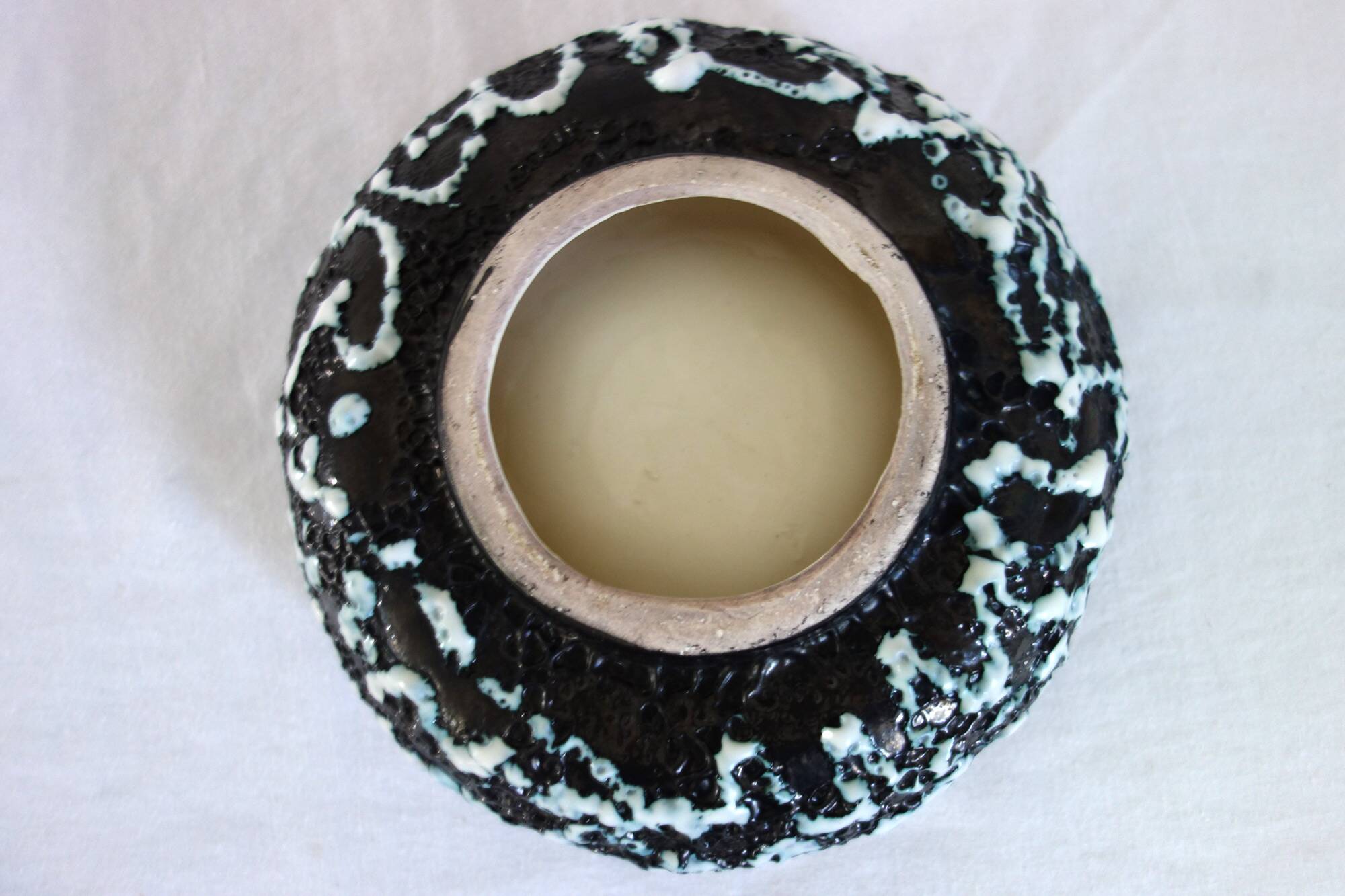 Vallauris Fat Lava pocket ashtray from the 60s