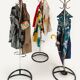 Bauhaus Chrome-Plated Coat Racks, 1930s, Set of 3