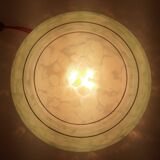 Art Deco ceiling light from Clichy glassworks