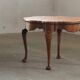 Vintage Figured Burr Walnut Pie Crust Coffee Table, 1920s
