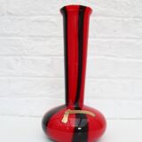 Opalina fiorentina glass vase