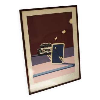 Charles Pascarel The 24 Hours of Le Mans Lithograph