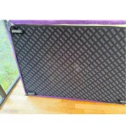 Sofa module/chaise longue (meridienne) in violet, "Tufty-Too" by Patri