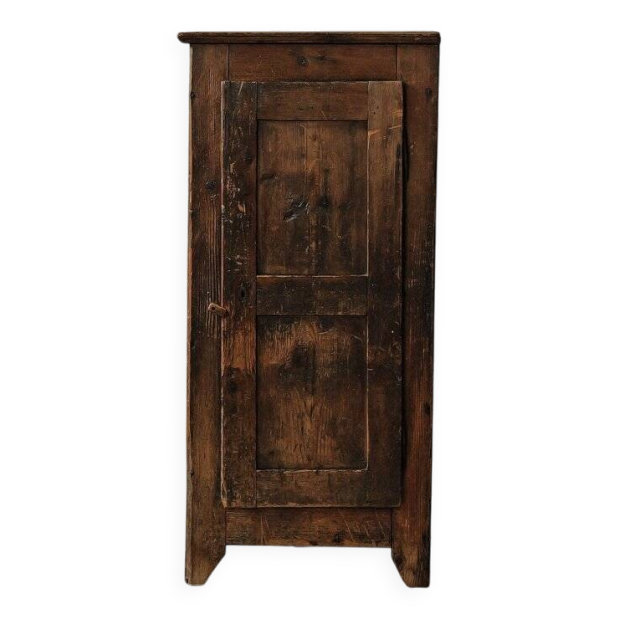 One-door cabinet, folk art, Auvergne, 19th century