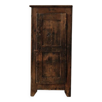 Meuble à une porte, art-populaire, Auvergne, 19ème siècle