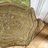 Golden Venetian tray