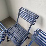 Series of 4 Arras chairs 1900