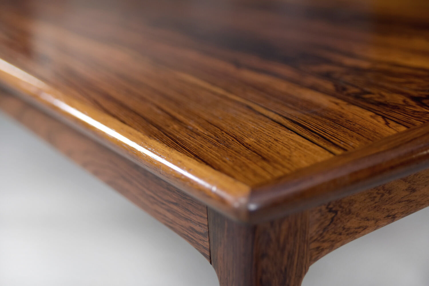Scandinavian rosewood coffee table from Hmb Möbler rörvik, Sweden, 1960s