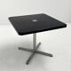 Foldable black table by Giancarlo Piretti for Anonima Castelli, 1970