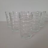 6 Verres Préfontaines vintage
