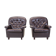 Ensemble de deux fauteuils Finland années 1980