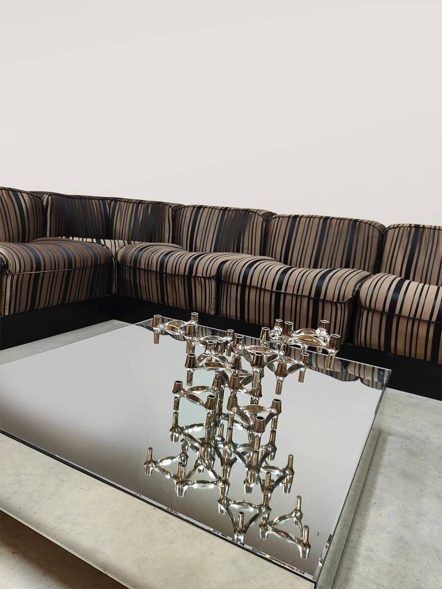 Vintage Italian design modular sofa modular elements sofa Tito Agnoli Arflex 1960