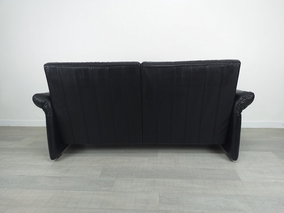 Vintage leather sofa desgn Belgian 80s edition Swann