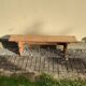 Wooden bench