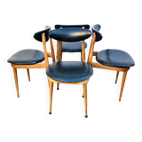 Lot of 4 Baumann Unicorn model chairs